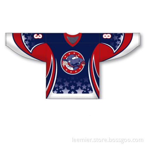Top Quality New Design Sublimated Custom Goalie Hockey Jerseys